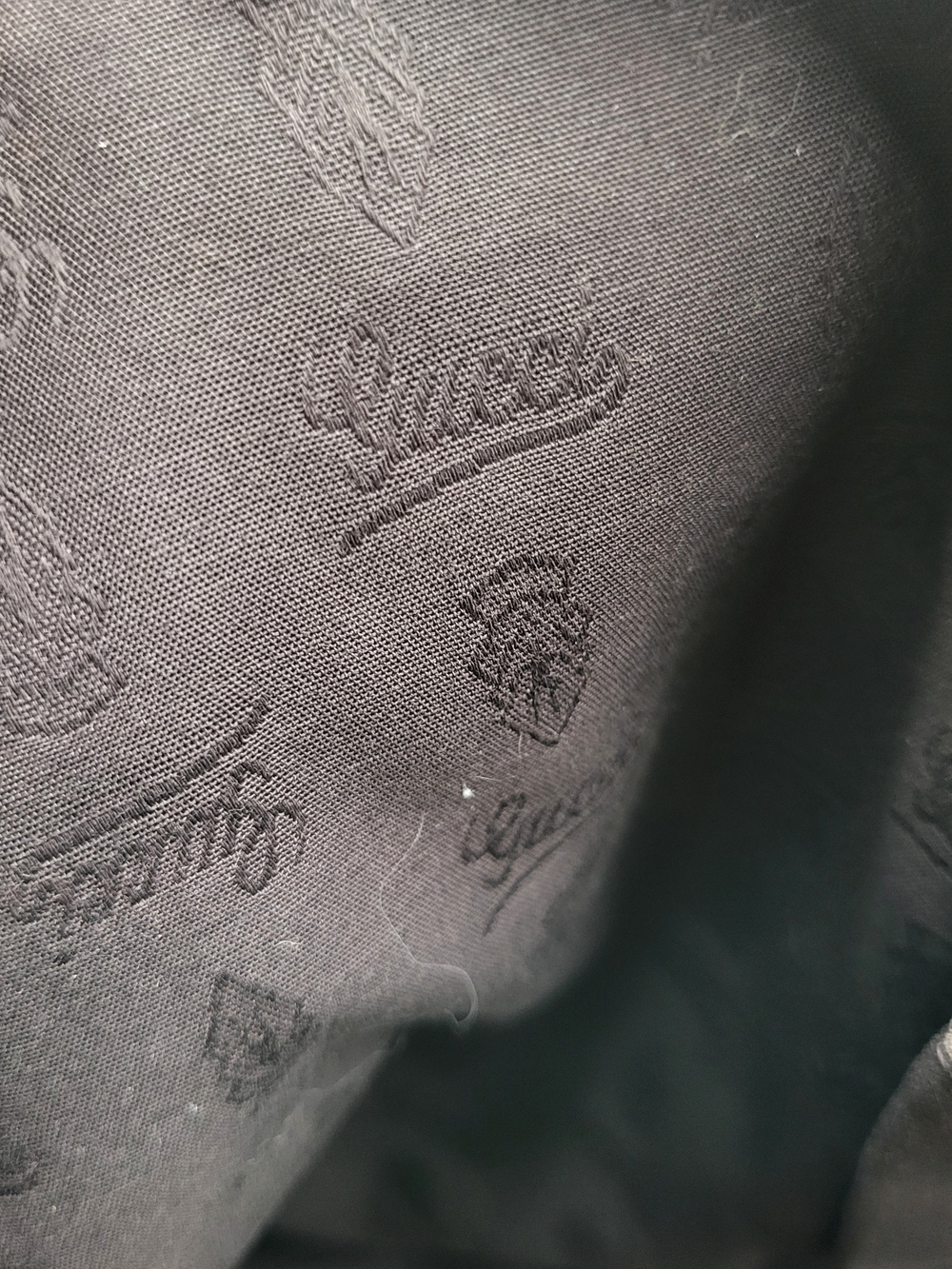 GUCCI GG Canvas Web Sherry Line Patent Leather Jolie Large Tote Bag..Auth W/COA - Picture 16 of 16